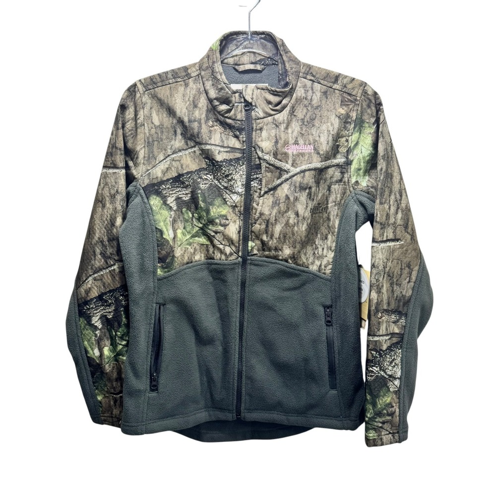 Magellan Outdoors‎ New Camo Hunting Boone Fleece Country Jacket Womens M Green